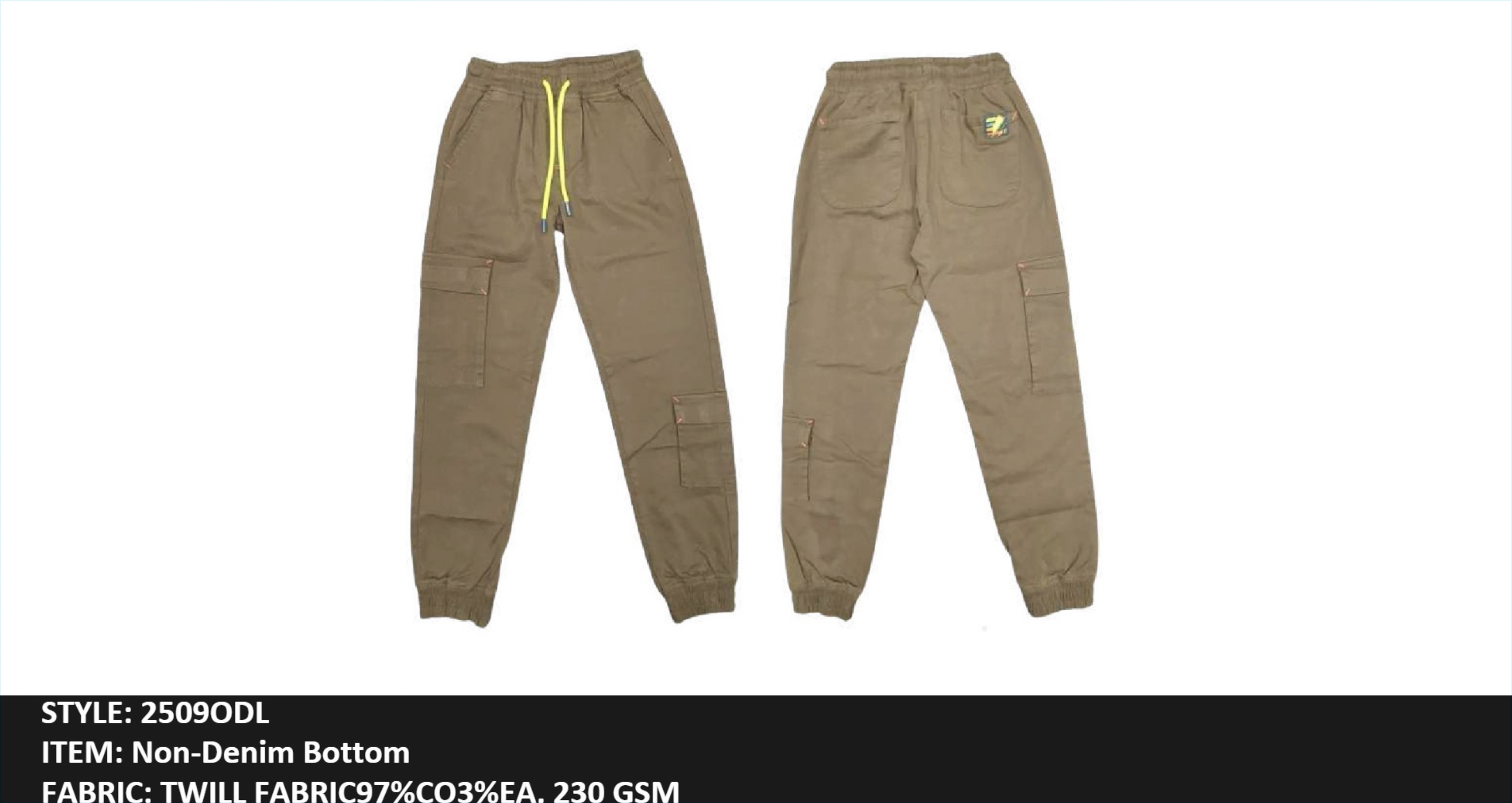 Non-Denim Bottom shorts(KIDS)